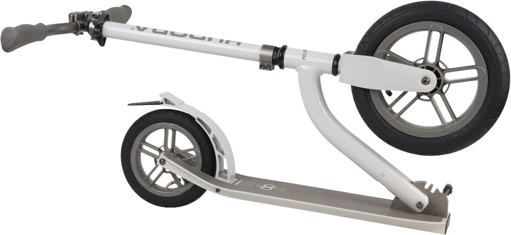 Hulajnoga HUDORA BigWheel Air all paths 280 Biały szybki system skladania jeden przycisk blokada