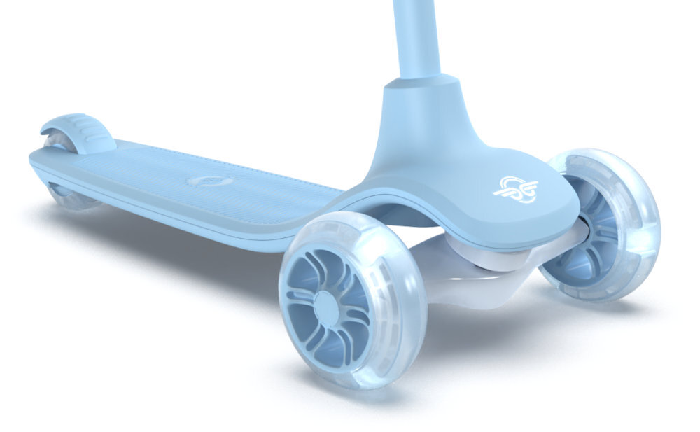 HULAJNOGA 3-KOŁOWA BIRDIE GLOW doprecyzowana konstrukcja
