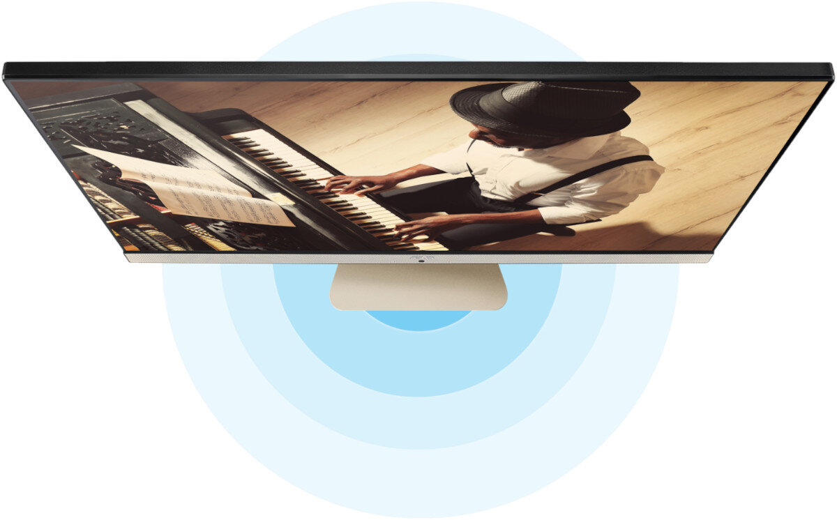 Komputer ASUS Vivo V222FAK-BA083W efektowny dzwiek