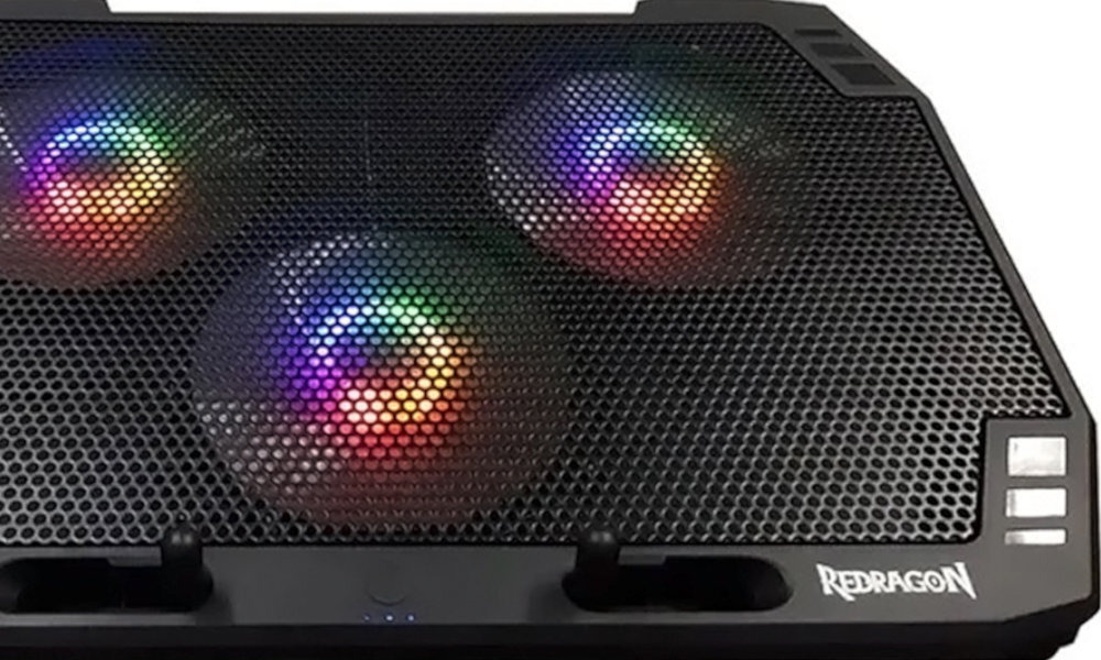 Podstawka chłodząca REDRAGON Ingrid GCP511 - Podświetlenie RGB