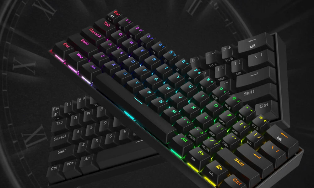 Klawiatura REDRAGON Draconic Pro K530 - Brązowe przełączniki mechaniczne