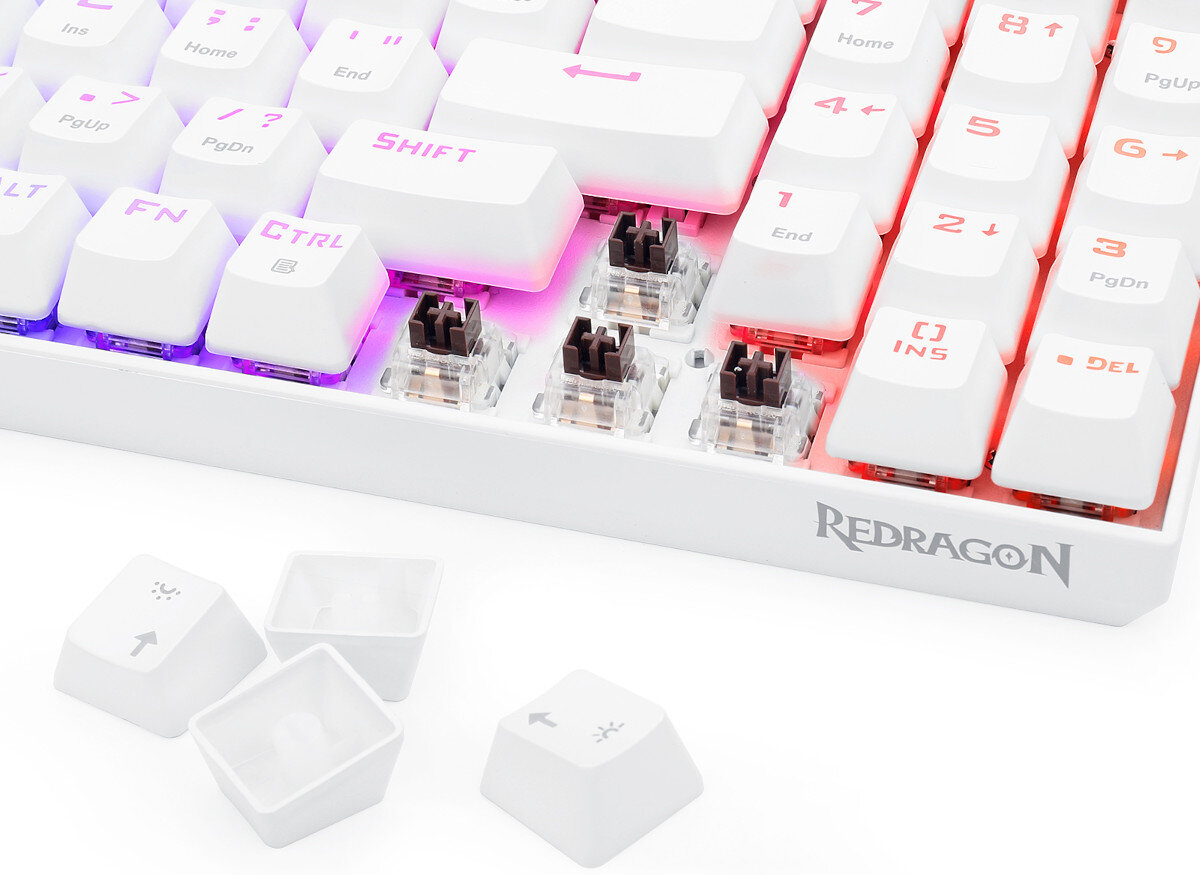 Klawiatura REDRAGON Zed Pro regulowane stopki