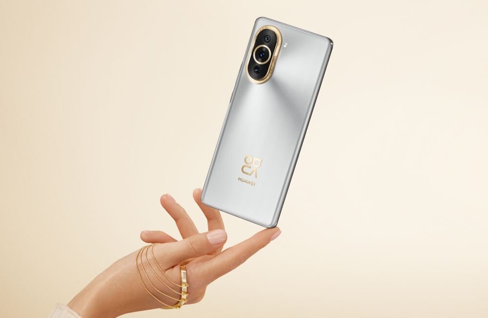 Smartfon HUAWEI Nova 10 ekran bateria aparat procesor ram pamięć pojemność rozdzielczość zdjęcia filmy opis dane cechy blokady system łączność wifi bluetooth obudowa szkło odporność porty muzyka transfer sieć przekątna matryca waga czujniki