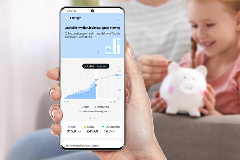 Zarządzaj ekonomicznie energią, korzystając z pomocy aplikacji SmartThings Zarządzaj ekonomicznie energią, korzystając z pomocy aplikacji SmartThings