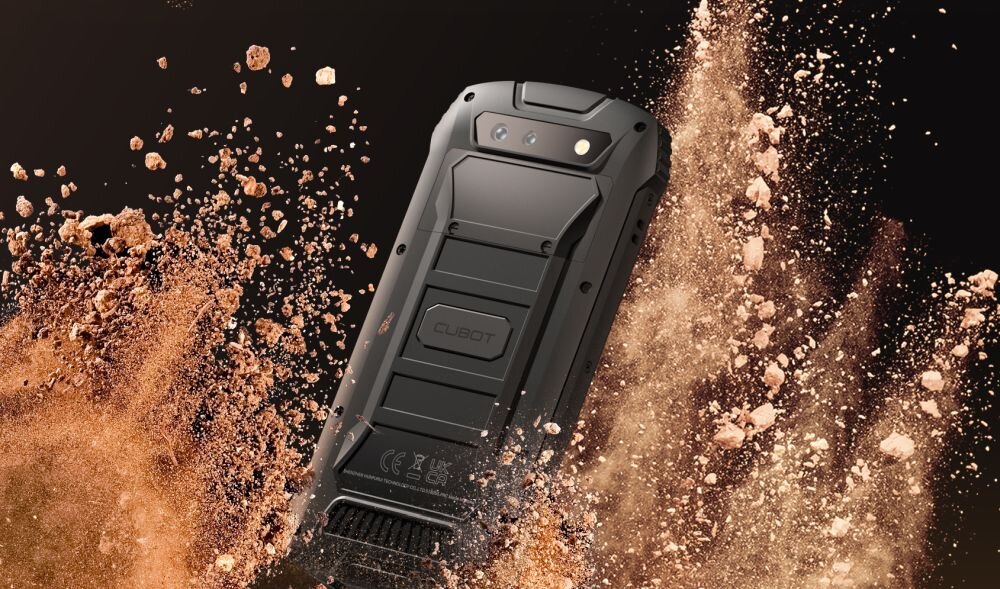 Smartfon CUBOT King Kong Mini 2 Pro   ekran bateria aparat procesor ram pamięć pojemność rozdzielczość zdjęcia filmy opis dane cechy blokady system łączność wifi bluetooth obudowa szkło odporność porty muzyka transfer sieć przekątna matryca waga czujniki