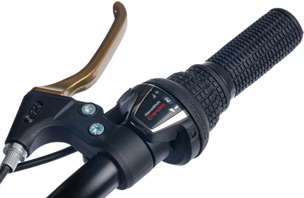 Rower dziecięcy SUN BABY Heart Bike 20 cali dla dziewczynki Czarny 6 biegów obrotowa manetka RevoShift tylna przerzutka SHIMANO TY21 lekkie niezawodne szybka zmiana przełożeń