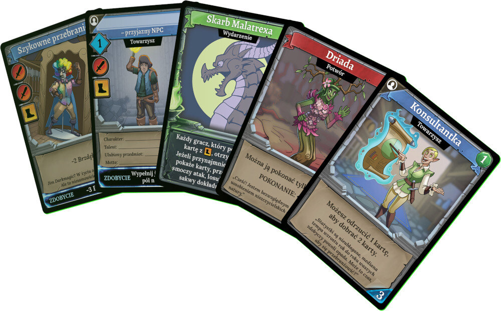 Gra planszowa LUCRUM GAMES Brzdęk! Legacy: Acquisitions Incorporated korporacja oddział postaci zadania