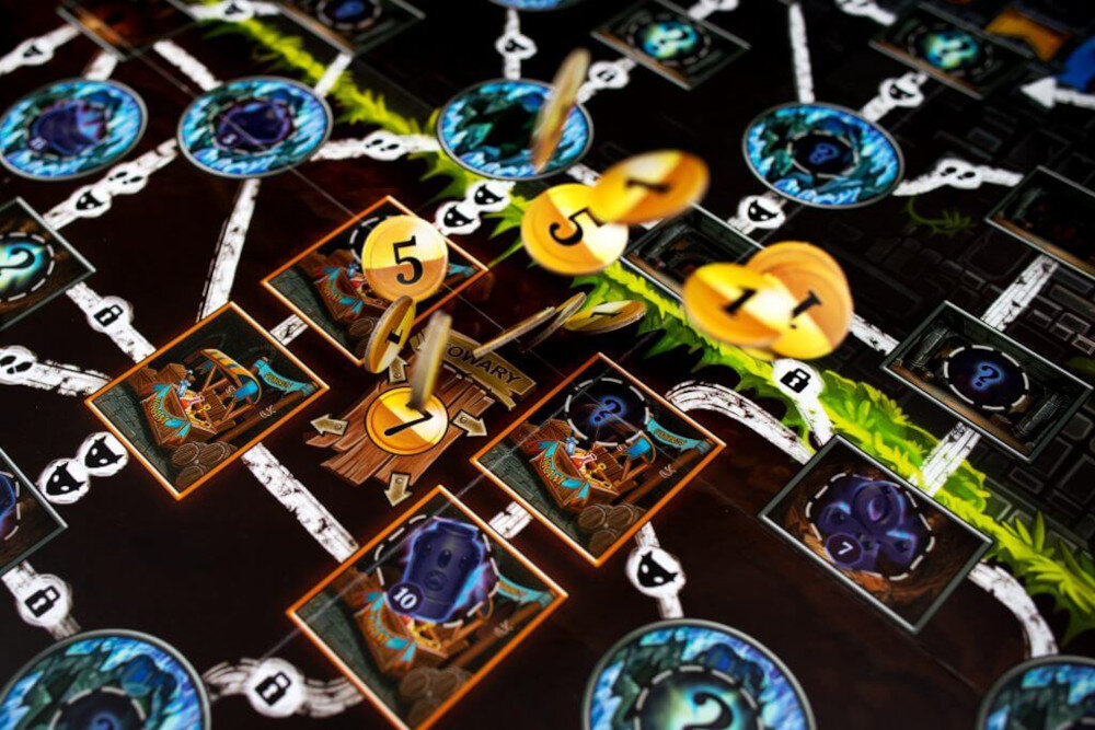 Gra planszowa LUCRUM GAMES Brzdęk! Nie drażnij smoka fabuła gry smok