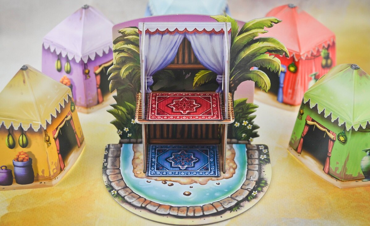 Gra planszowa LUCRUM GAMES Camel Up Po zawodach Gra rodzinna z motywem handlowania 