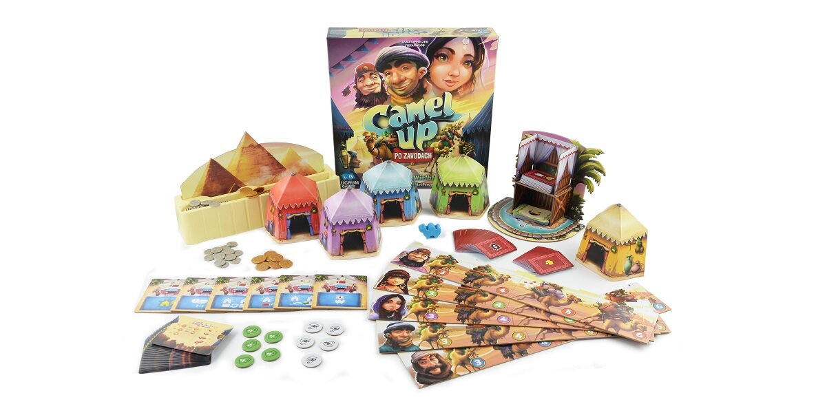 Gra planszowa LUCRUM GAMES Camel Up Po zawodach 