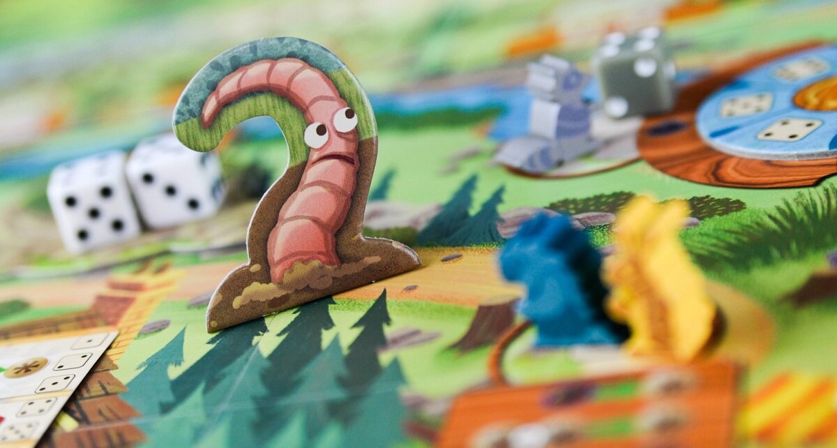 Gra planszowa LUCRUM GAMES Dobry rok Niech to będzie naprawdę Dobry Rok Wioska naszych zwierząt jest pełna możliwości