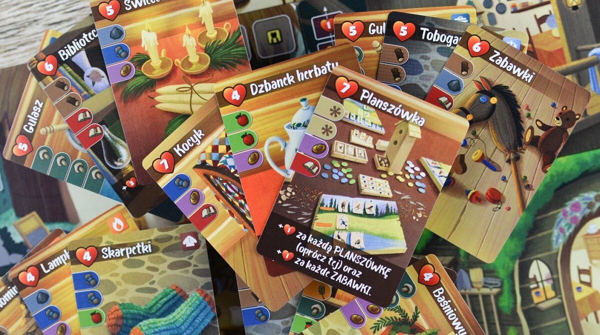 Gra planszowa LUCRUM GAMES Dobry rok Zbieraj, gotuj, dziergaj