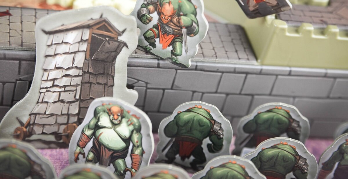 Gra planszowa LUCRUM GAMES Twierdza: Oblężenie Runedar Z Twierdzy uciekaj całą drużyną