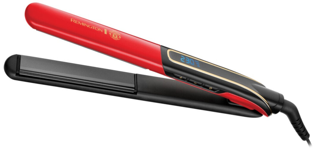 Prostownica REMINGTON Manchester United S6755 3-metrowy obrotowy przewod