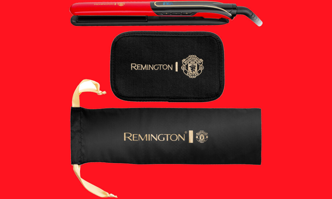 Prostownica REMINGTON Manchester United S6755 zestaw komplet wyposazenie