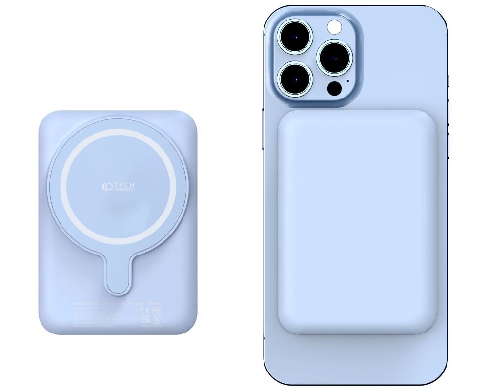 Powerbank TECH-PROTECT PB10 LifeMag MagSafe smartfon ładowanie moc szybkość usb-c