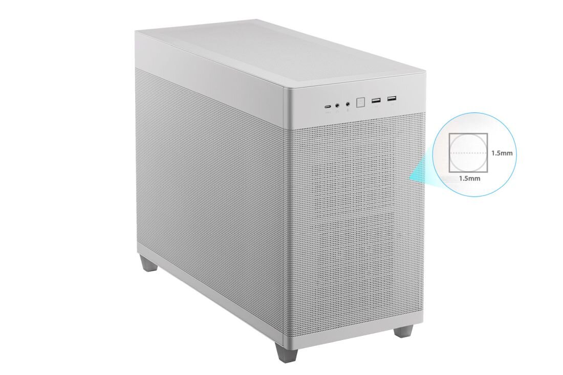 Obudowa ASUS Prime AP201 Mesh - przepływ powietrza