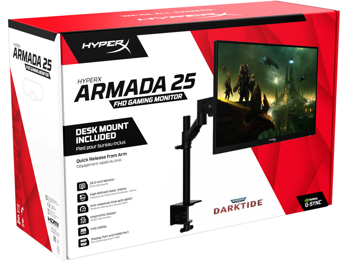 Monitor HYPERX Armada 64V61AA opakowanie