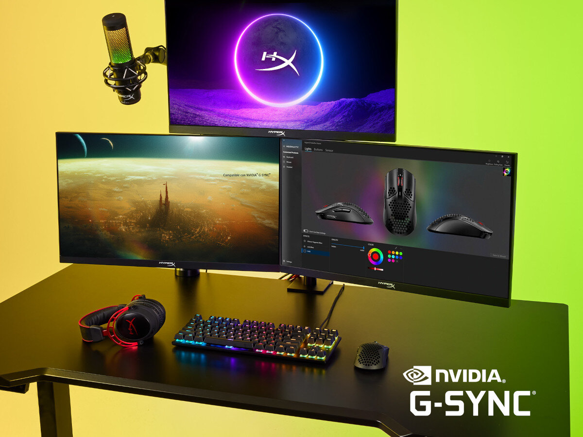 Monitor HYPERX Armada 64V61AA wysoka czestotliwosc odswiezania ekranu
