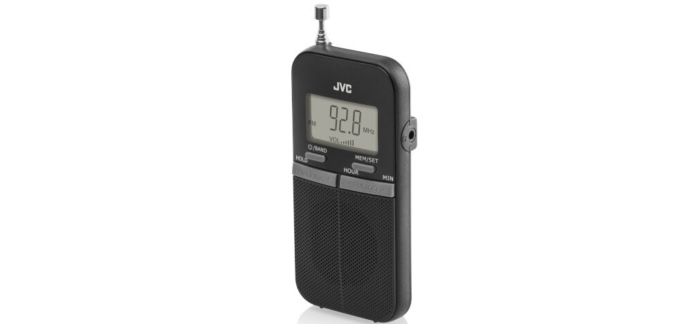Radio JVC RA-E311B - prosty tuner cyfrowy