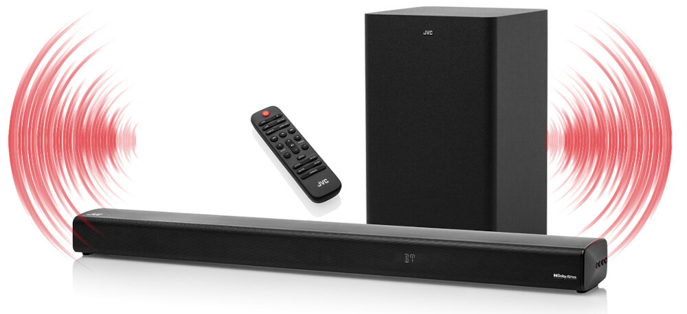 Soundbar JVC TH-E851B - dźwięk