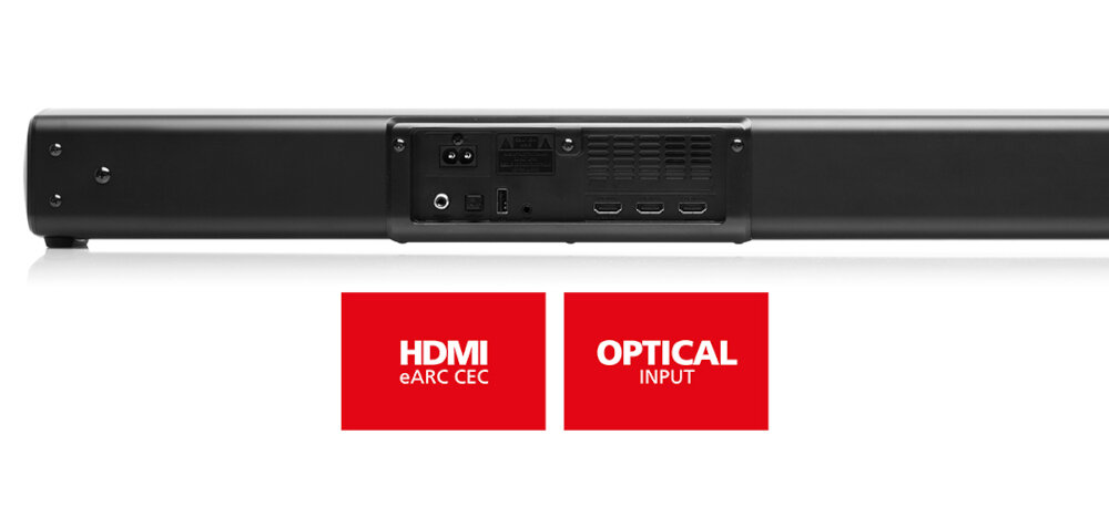 Soundbar JVC TH-E851B - earc