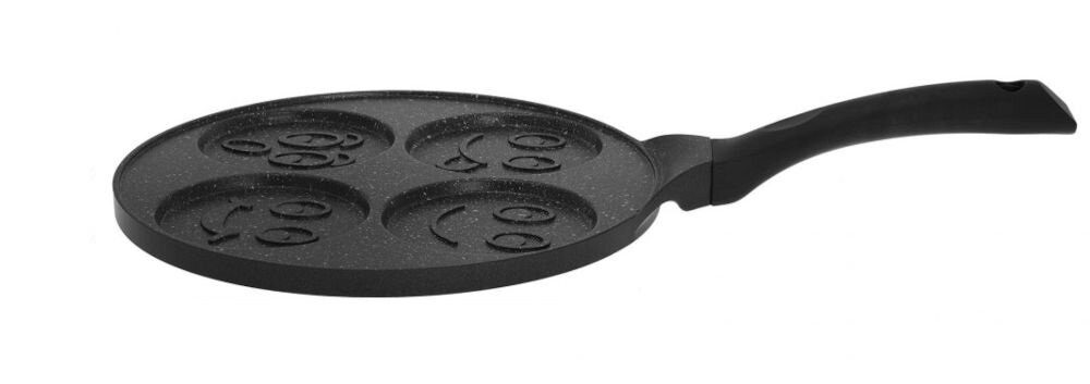 Patelnia KINGHOFF KH-1666 26.5 cm kompatybilna ze wszystkimi rodzajami kuchni indukcja specjalnie zaprojektowane dno równomierne nagrzewanie na każdej płycie grzewczej jednolite smażenie wysokiej jakosci materiały ochrona przed korozją długotrwała trwałość  