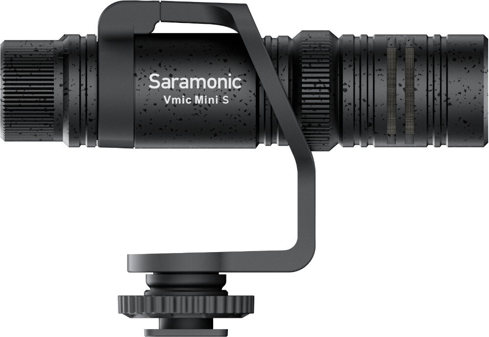 Mikrofon SARAMONIC Vmic Mini S stabilizacja mocowanie montaż konstrukcja