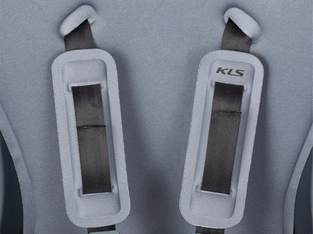 Fotelik rowerowy KELLYS Keeper 50 odblaski szelki paski rower z bagażnikiem bez