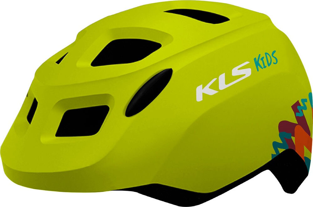 Kask rowerowy KELLYS Zigzag 022 Turkusowy dla Dzieci (rozmiar XS/S) wentylacja regulacja odblaski wkładka