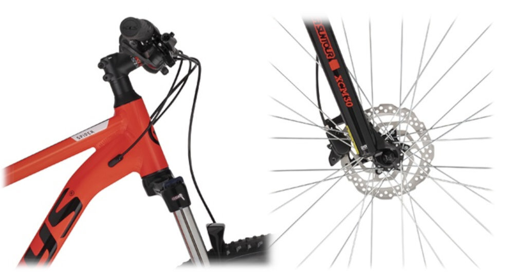 ROWER KELLYS SPIDER hamulec i kierownica