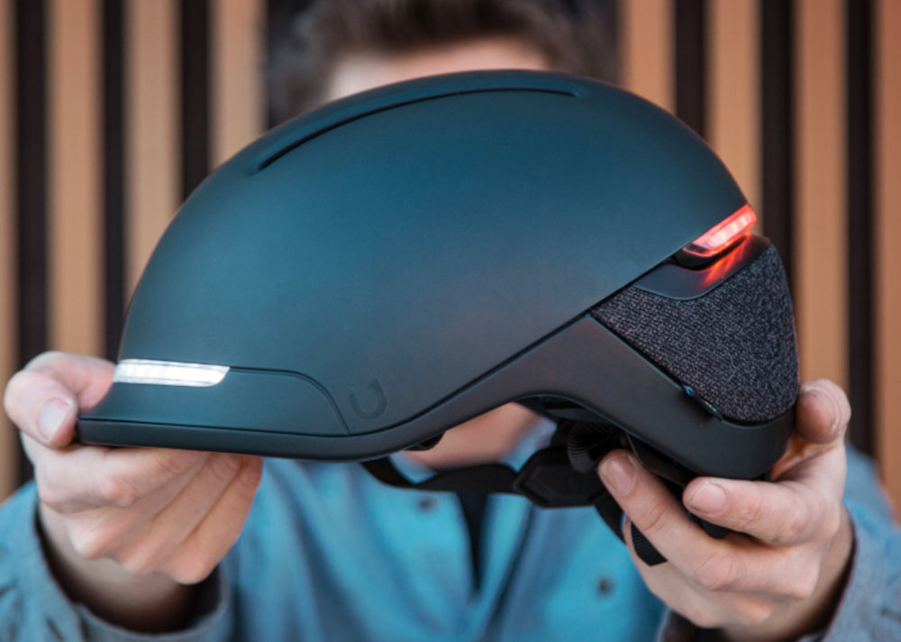 Kask rowerowy UNIT1 Faro akcelerometry zamknięte obudowa