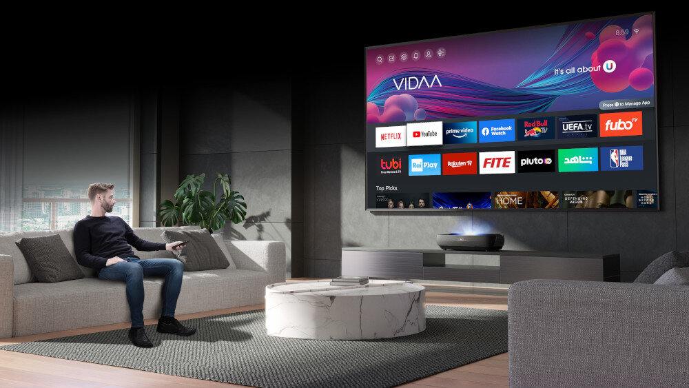 Laser TV HISENSE 100L9G - asystent