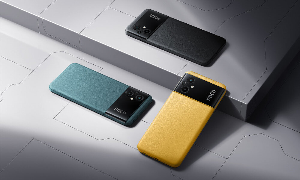 Smartfon XIAOMI Poco M5 ekran bateria aparat procesor ram pamięć pojemność rozdzielczość zdjęcia filmy opis dane cechy blokady system łączność wifi bluetooth obudowa szkło odporność porty muzyka transfer sieć przekątna matryca waga czujniki