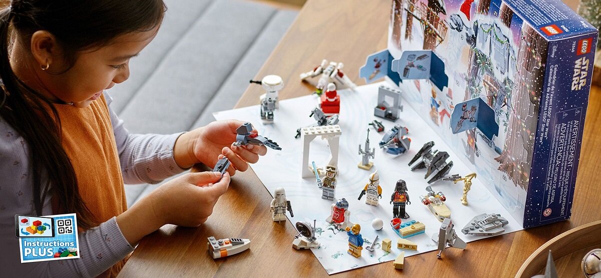 LEGO Star Wars Kalendarz adwentowy 75340 Buduj i baw się