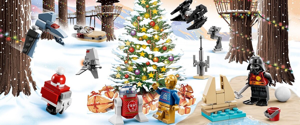 LEGO Star Wars Kalendarz adwentowy 75340 Odgrywaj sceny z bitwy o Hoth