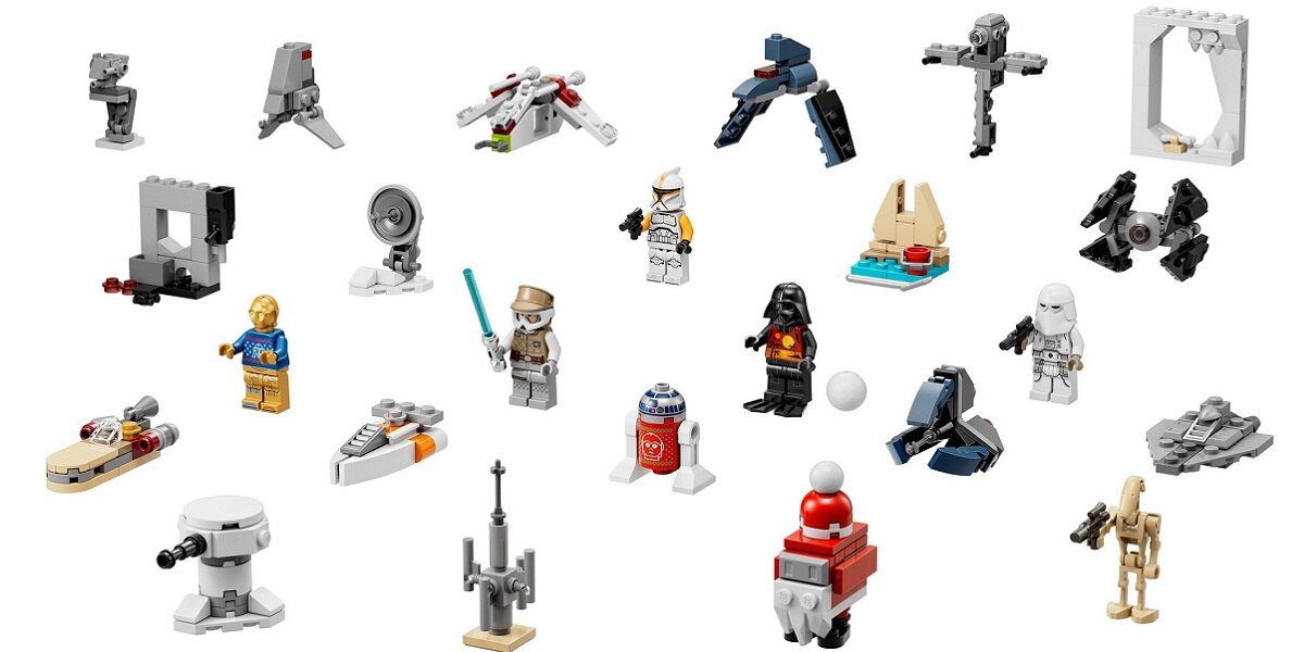 LEGO Star Wars Kalendarz adwentowy 75340 Magia świąt