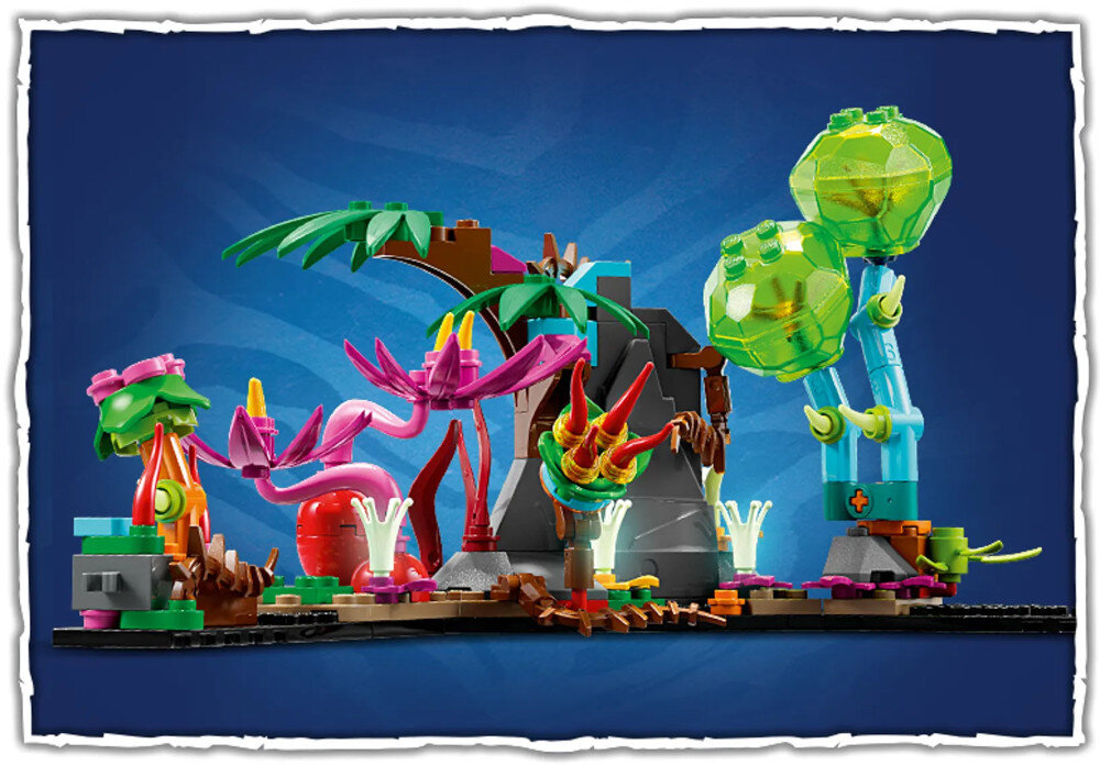 LEGO Avatar Neytiri i Thanator kontra Quaritch w kombinezonie PZM 75571 swiecace w ciemnosci