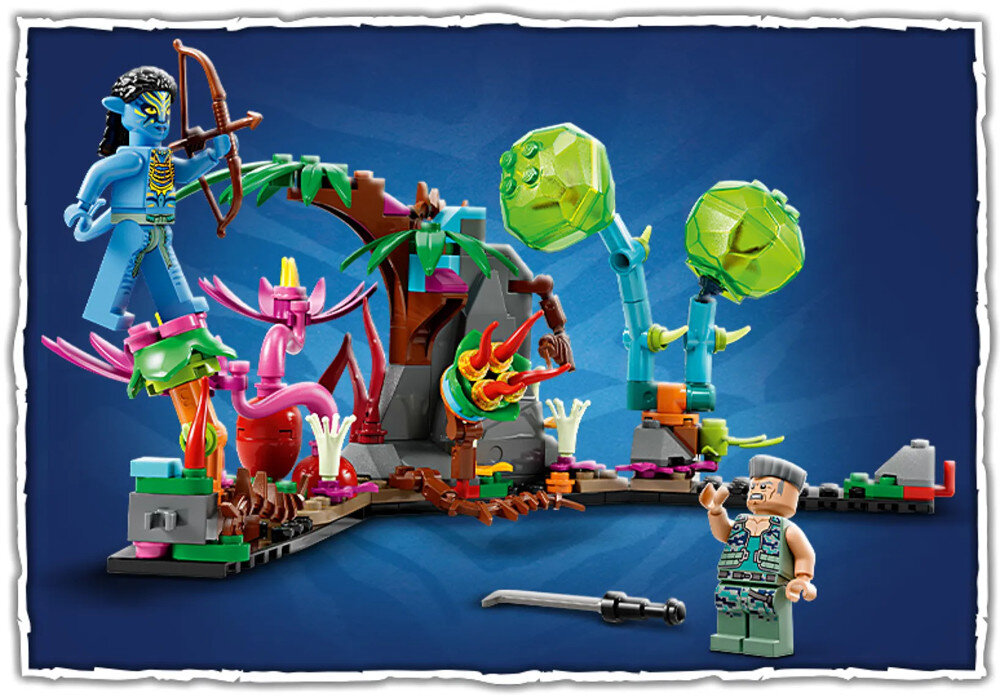 LEGO Avatar Neytiri i Thanator kontra Quaritch w kombinezonie PZM 75571 zabawa scenariusze wyobraznia
