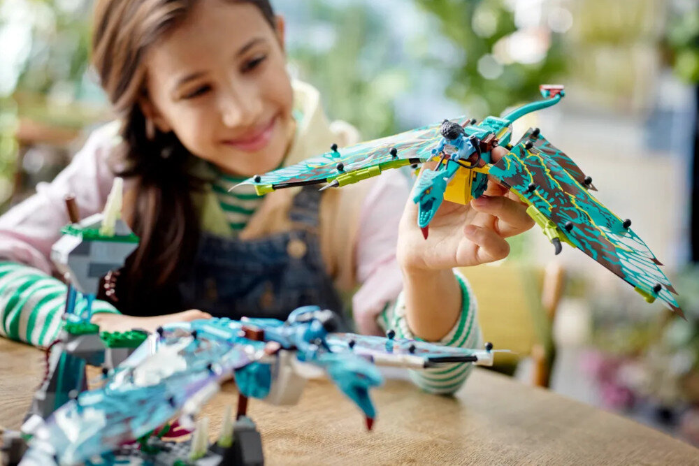 LEGO Avatar Pierwszy lot na zmorze Jake’a i Neytiri 75572 zestawy kolekcja