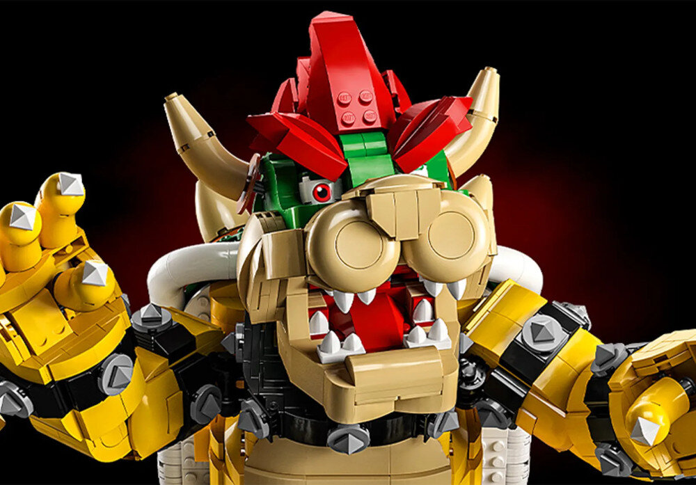 LEGO Super Mario Potężny Bowser 71411 ruchome szczeki