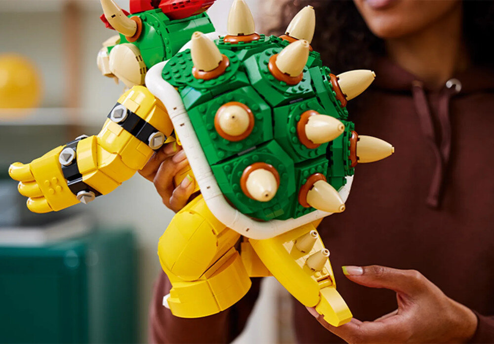 LEGO Super Mario Potężny Bowser 71411 ruchome ramona rece nogi ogon