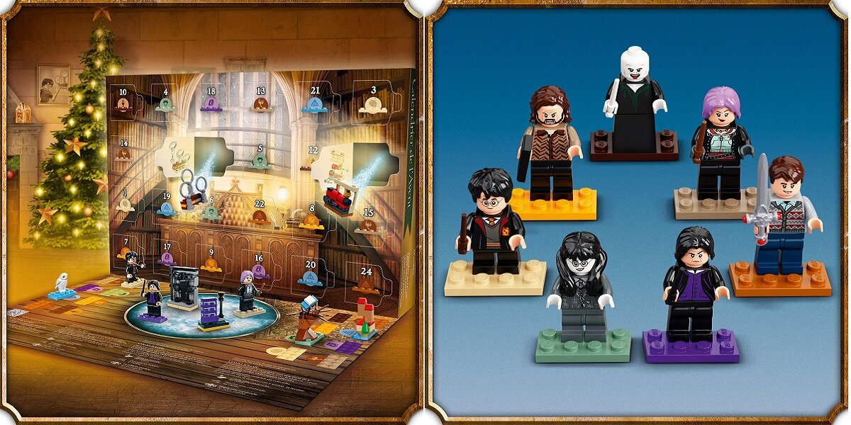 LEGO Harry Potter Kalendarz adwentowy 76404 Pomoc w rozwoju życiowych umiejętności