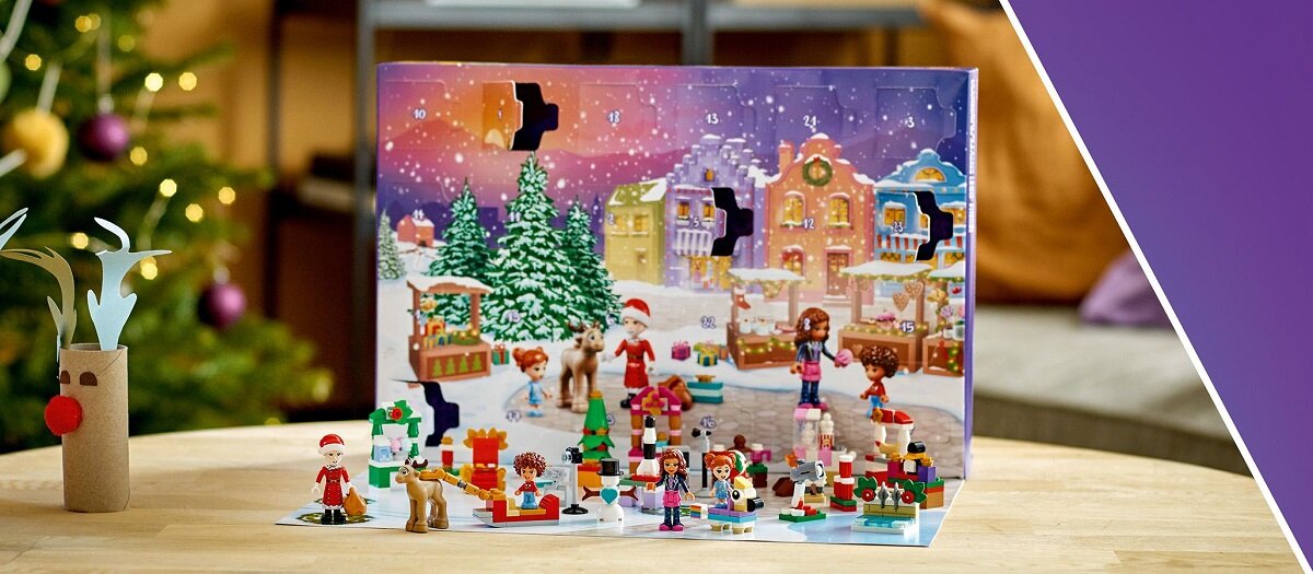 LEGO Friends Kalendarz adwentowy 41706 Kalendarz adwentowy do budowania i zabawy