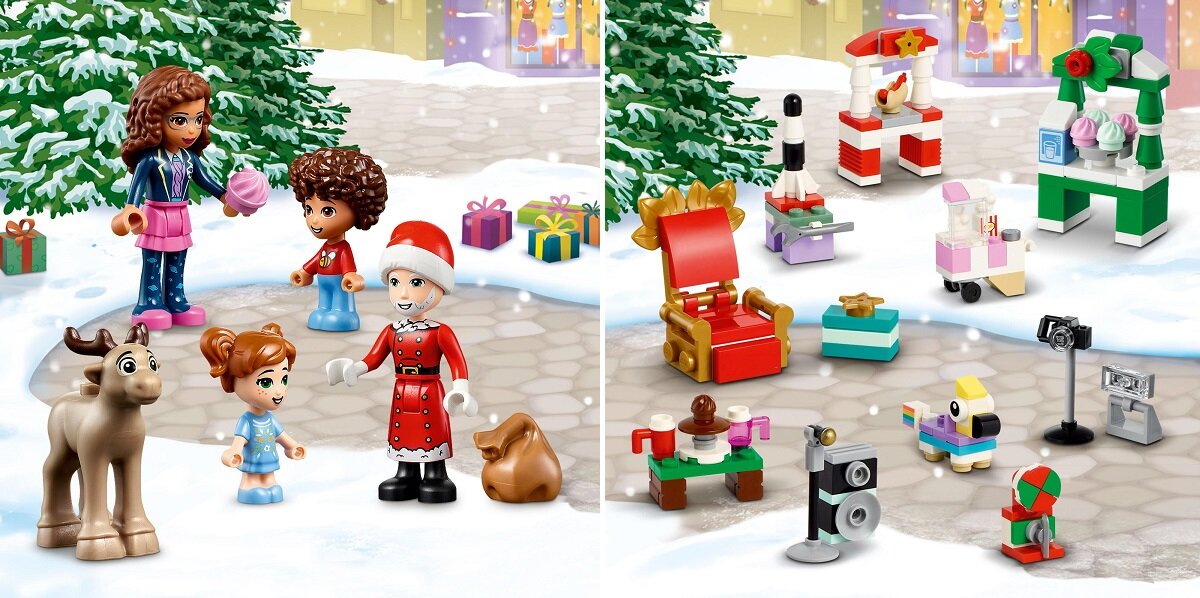 LEGO Friends Kalendarz adwentowy 41706 Ciekawa zabawa