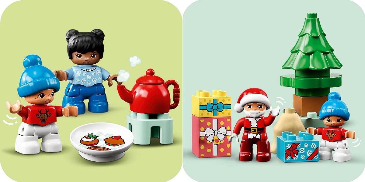 LEGO Duplo Piernikowy domek Świętego Mikołaja 10976 Świąteczna zabawka