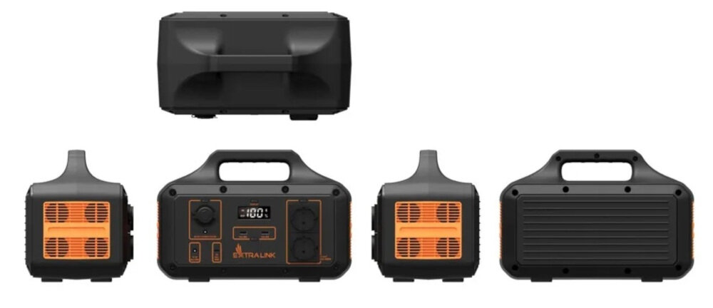 STACJA ZASILANIA EXTRALINK EPS-S1000S 1021 WH energia ergonomia oszczędność samochód biwak praca