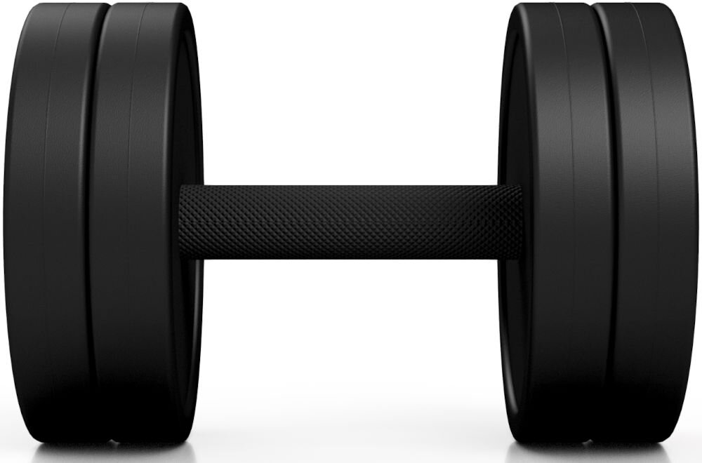 Hantla MARBO SPORT MW-HSG10-K5 (10 kg) gryf stal gumowe nakładki śruba antypoślizgowe wypustki