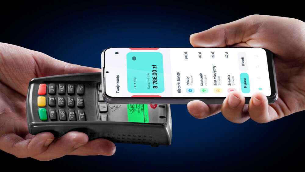 Smartfon KRUGER&MATZ LIVE 10S nfc jak karta płatnicza