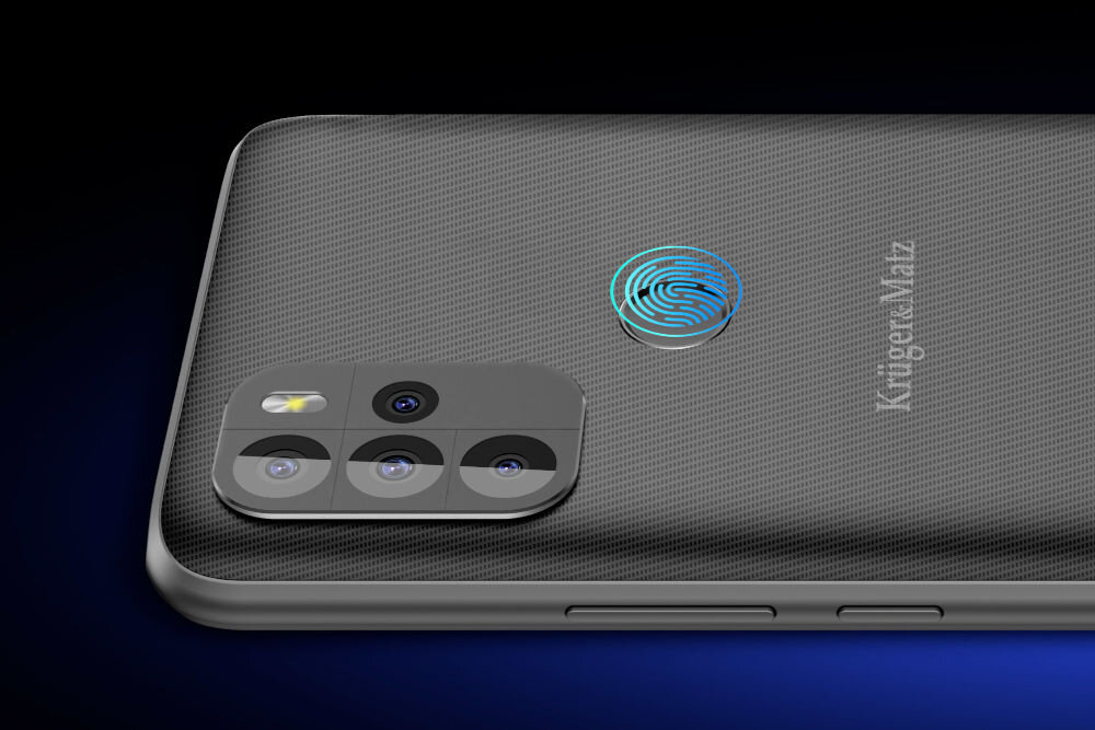 Smartfon KRUGER&MATZ LIVE 10S FaceID, czytnik lini papilarnych